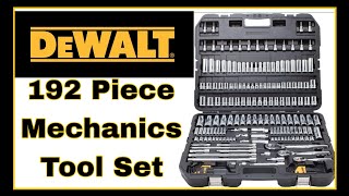 The BEST Deal I found on a Mechanics Socket Set Dewalt 192 pc Mechanics tool set DWMT75049 [upl. by Ssilem]