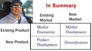 Ansoffs Growth Opportunity Matrix [upl. by Adnwahsar]