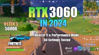 RTX 3060  Fortnite in 2024  All Settings Tested [upl. by Iah]