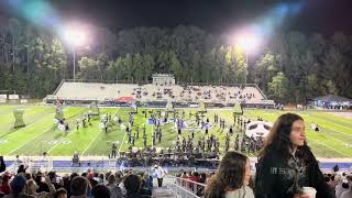 Fort Dorchester Marching Band Show Playthrough 101824 [upl. by Eelnodnarb]