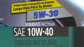 ¿QUÉ ACEITE DEBEMOS UTILIZAR 5W30 O 10W40 [upl. by Afton]