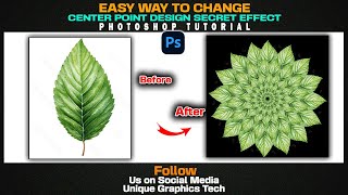 Easy Way to Change Secret Center Point Effect in Photoshop ll An Amazing Tutorials Step by Step ll [upl. by Hako]