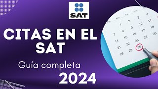 🖥️📅 Cómo Agendar y Confirmar Citas en el SAT 2024  Guía Completa Fila Virtual [upl. by Olnee]