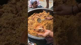 Chicken biryani streetfood chicken biryani song tamil biryani recipe [upl. by Nelg]