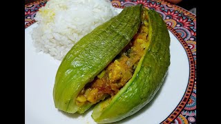 ARCHUCHA RELLENA CON VERDURAS Y POLLO [upl. by Bohannon758]