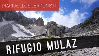 Da FALCADE al rifugio MULAZ  Una lunga escursione sotto le Pale di San Martino [upl. by Nancie]