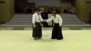 Soto Kaiten Nage Katate Dori  Aikido Beginners Level [upl. by Kalvn]