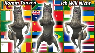 Wolf Dancing in different countries [upl. by Kaazi138]