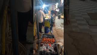 Making Chicken leg tandoori on street  Indian street food chickenrecipes tandoorichicken shorts [upl. by Nollaf]