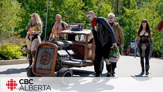 Red Bull Soapbox Race hurtles down an Edmonton hill [upl. by Suicul503]