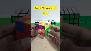 Expert F2L algorithms part 1f2l cfop [upl. by Nibram]