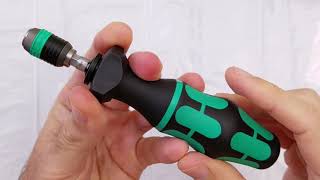 Wera Series 7400 Kraftform Adjustable Torque Screwdriver [upl. by Llirred]