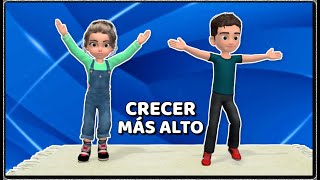 EJERCICIOS PARA NIÑOS  CRECER MÁS ALTO [upl. by Polivy363]