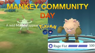 SHINY MANKEY COMMUNITY DAY [upl. by Haneehs]