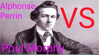 Poul Morphy vs Alphonse Perrin Morphy Chess game Morphy play with out Rook Morphys sacrifice [upl. by Standley114]