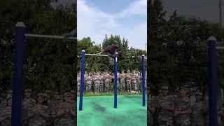 Did he pass the strength test calisthenics bodyweightworkout fitnesschallenge bodyweighttraining [upl. by Primavera]