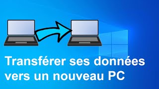 Comment transférer les données dun PC à lautre en Windows [upl. by Hpsoj]