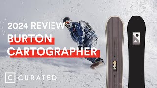 2024 Burton Cartographer Snowboard Review  Curated [upl. by Ahnavas836]