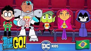 Magia do Cinema 🍿  Teen Titans Go em Português 🇧🇷  DCKidsBrasil [upl. by Brit860]