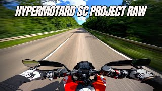 DUCATI HYPERMOTARD 950 RVE RAW SOUND I SC PROJECT [upl. by Dail144]