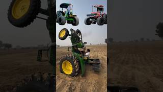 John Deere vs Mahindra Arjun shorts tractor [upl. by Eustasius]