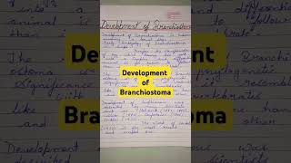 bsc botany assignment semester development herdmania branchiostomashortvideo youtubeshorts💫 [upl. by Alessig]