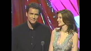 1997 VH1 Fashion Awards Norm MacDonald and Stephanie Seymour present Female Model of the Year [upl. by Dannon]