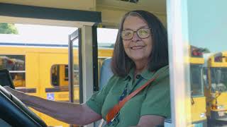 Meet Claudette Petsch Multigenerational School Bus Driver [upl. by Gerty460]