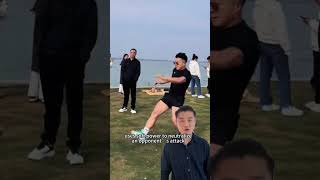 Tai Chi which can fight can hit your opponent with every move kungfuskills martialarts taichi [upl. by Ymot]