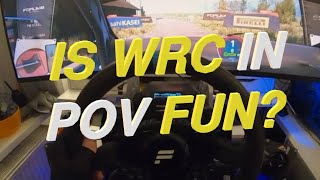 EA Sports WRC Rally Racing Simulator  Finland Saakoski 222668 [upl. by Genet982]