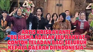 Hormat Krisdayanti Untuk Bu Risma [upl. by Nwahsat]