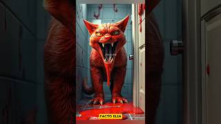 Dad cat son transformed into a Red Monster👹 shortvideo shorts cat cats catshorts catlover yt [upl. by Nylave]