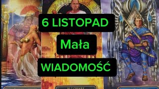 6 LISTOPAD 🔥 Mała WIADOMOŚĆ 🧐 [upl. by Brechtel442]