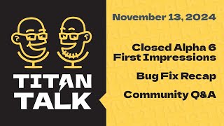 Titan Talk Hosted by Isiah and Killgoon  November 11th feat JMacTucker [upl. by Jemmy371]