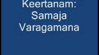 Carnatic Keerthanam  Samajavaragamana Hindolam  Srikanth Iyer [upl. by Samalla307]