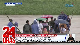 7 bayan sa Cagayan binaha gale warning nakataas pa rin  24 Oras [upl. by Sicard]