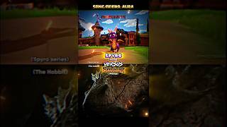 Spyro Vs Smaug spyro thehobbit warnerbros playstation edit 1v1 [upl. by Marolda]