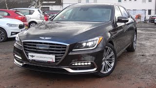 2018 Genesis G80 38 GDi V6 311 HP TEST DRIVE [upl. by Ahseenyt]