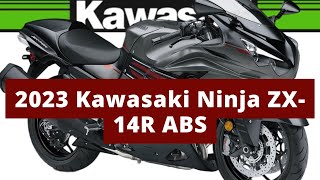 The New 2023 Kawasaki Ninja ZX14R ABS Is a Beast [upl. by Aylward382]