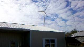 ZONHAN 2kw wind turbine [upl. by Gaynor183]