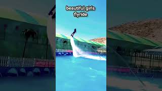 beautiful girls flyride entertainment skyjumping flyride [upl. by Aveline271]