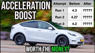 Tesla Acceleration Boost – Worth The Cost [upl. by Oicnedurp976]