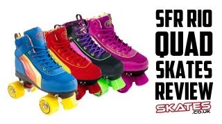 SFR Rio Retro Roller Quad Roller Skates  Skatescouk Review [upl. by Oberg]