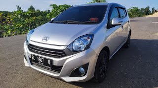 Daihatsu Ayla 10 tipe X AT 2020  mobil terbaik saat harga BBM melambung tinggi [upl. by Llyrad]