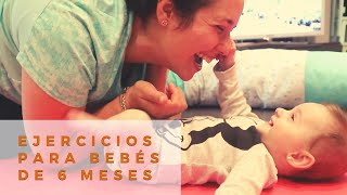 Ejercicios para bebés de 6 meses ❤️ [upl. by Sinnard]