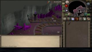 How to get back to the Crystal Outcrop in the Abandoned Mine in OSRS Haunted Mine Quest Required [upl. by Casimire]