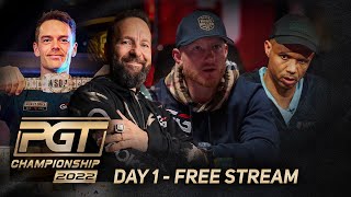 PGT Championship 500000 WinnerTakeAll Tournament  Day 1 Free Stream [upl. by Apurk811]