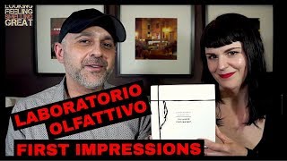 Laboratorio Olfattivo Perfumes First Impressions [upl. by Leiria]