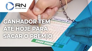 Ganhador da MegaSena tem até hoje para sacar o prêmio de R 162 milhões [upl. by Nalhsa]