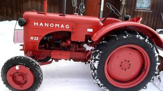 Hanomag R 22 1952 Winterdriving [upl. by Jehovah]